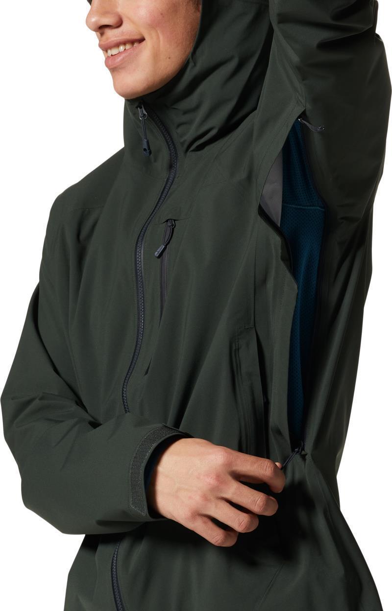 Stretch Ozonic Jacket - Mens - Black Sage 4