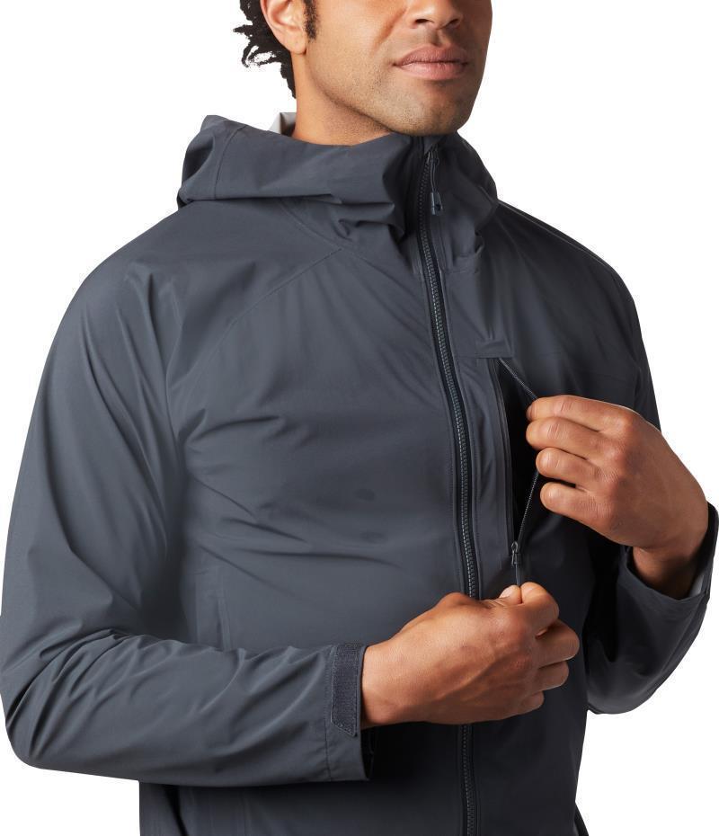 Stretch Ozonic Jacket - Mens - Dark Storm 7
