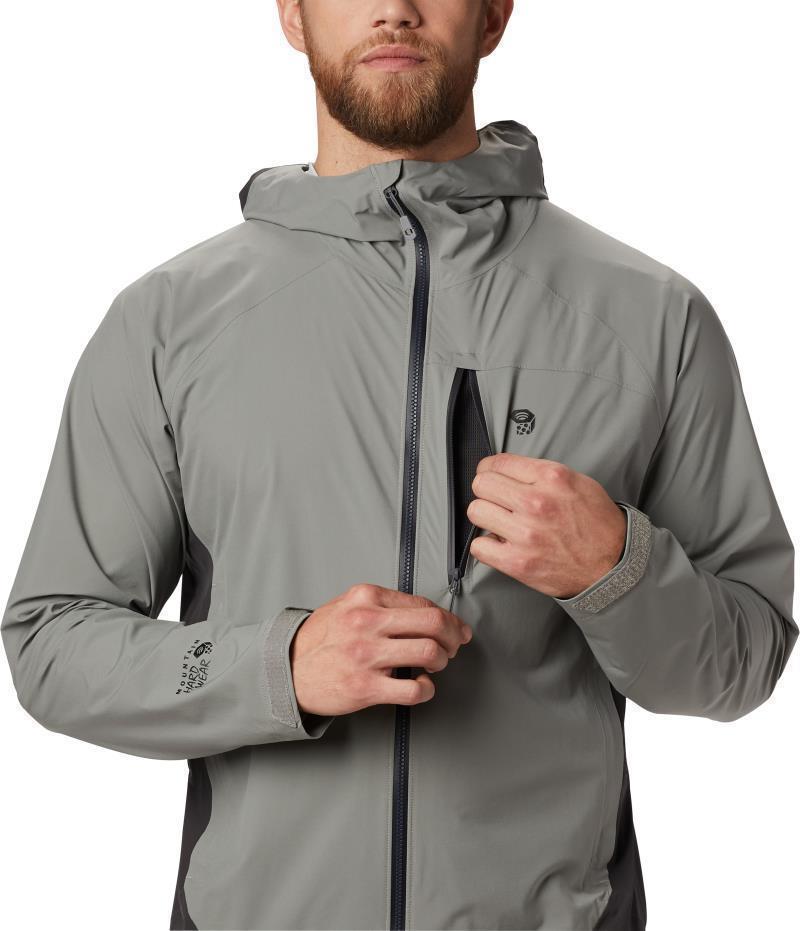 Stretch Ozonic Jacket - Mens - Manta Grey 3