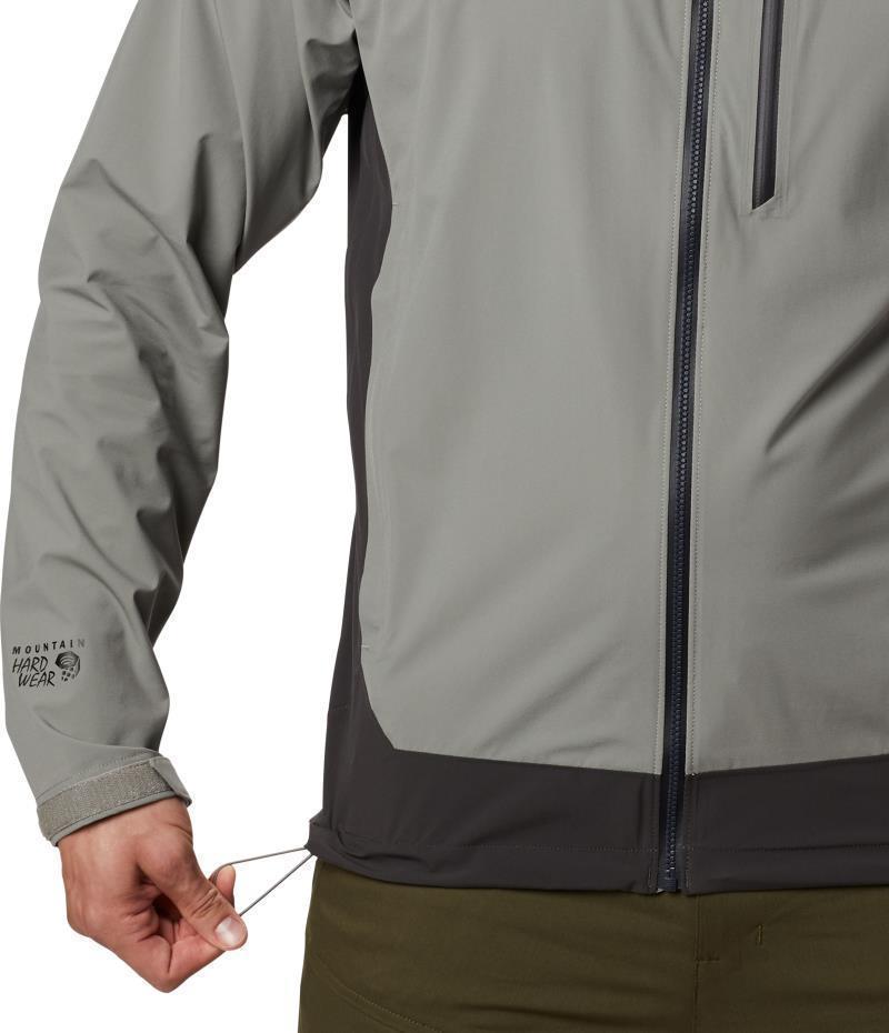 Stretch Ozonic Jacket - Mens - Manta Grey 4