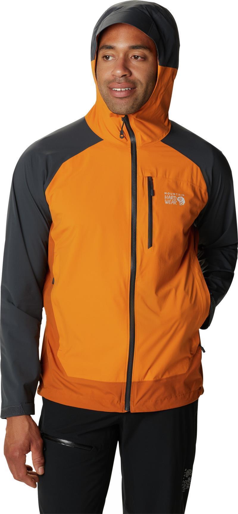 Stretch Ozonic Jacket - Mens - instructor orange 1