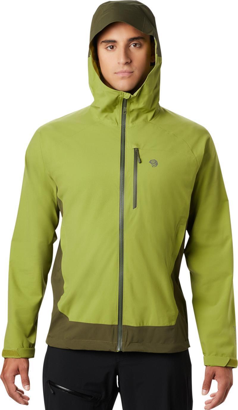 Stretch Ozonic Jacket - Mens - just green 1