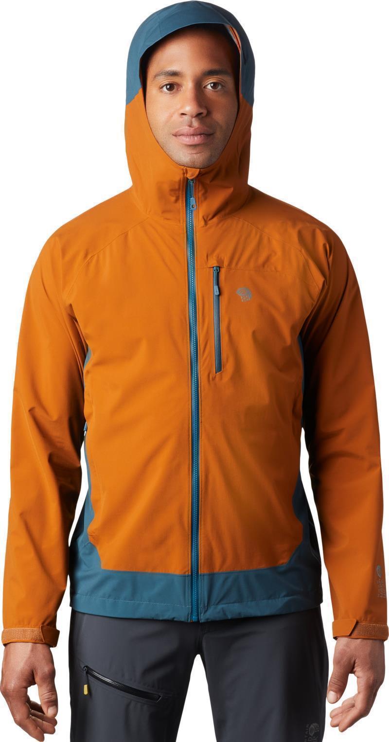 Stretch Ozonic Jacket - Mens - rust earth 1