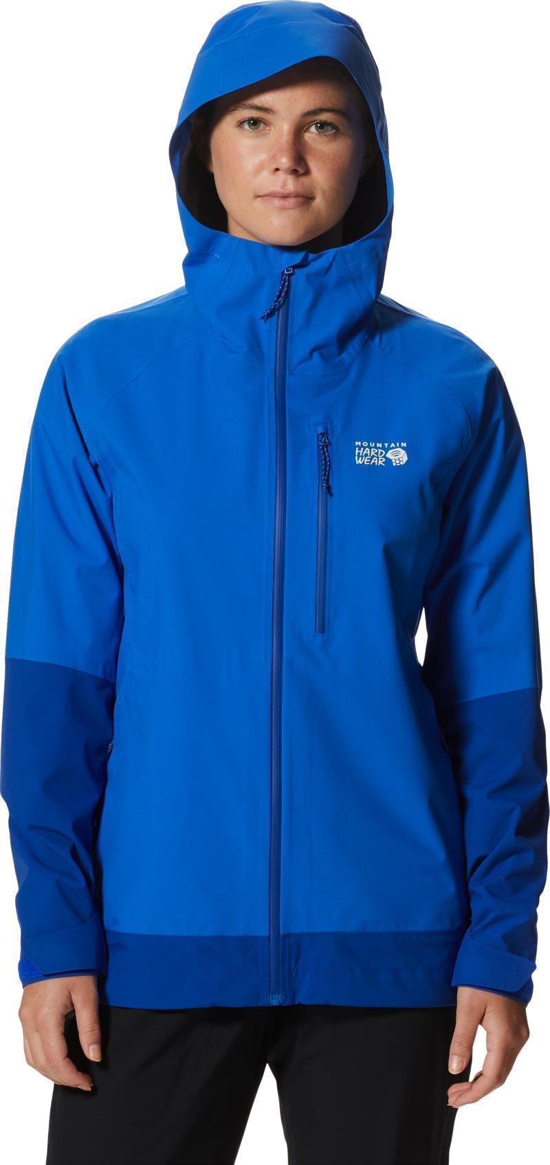 Stretch Ozonic Jacket - Womens - Bright Island Blue / Radiant 3