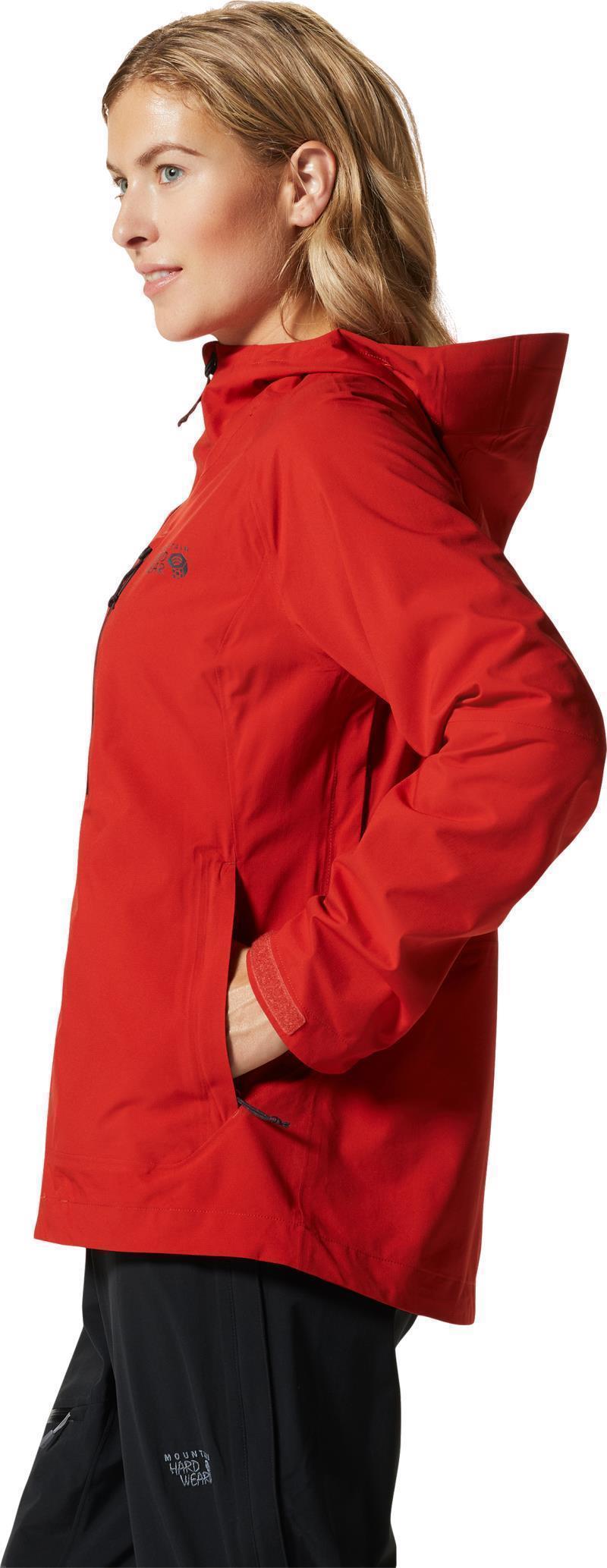 Stretch Ozonic Jacket - Womens - Dark Fire 2