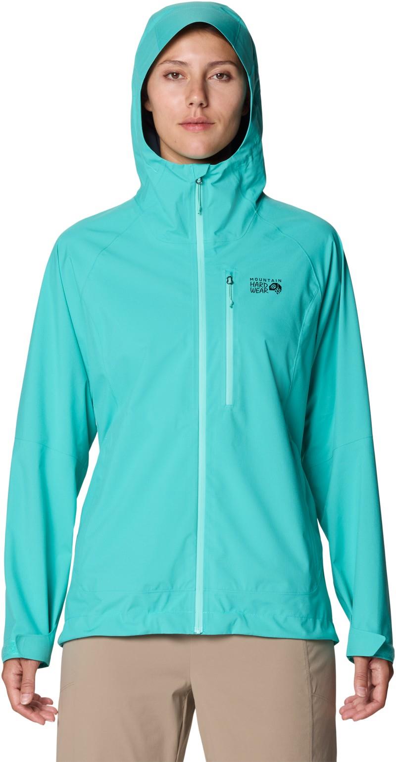 Stretch Ozonic Jacket - Womens - aqua marina 1
