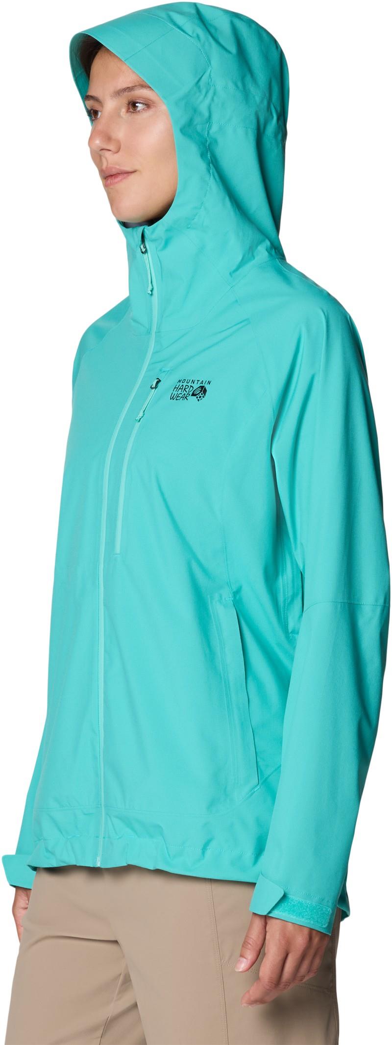 Stretch Ozonic Jacket - Womens - aqua marina 1