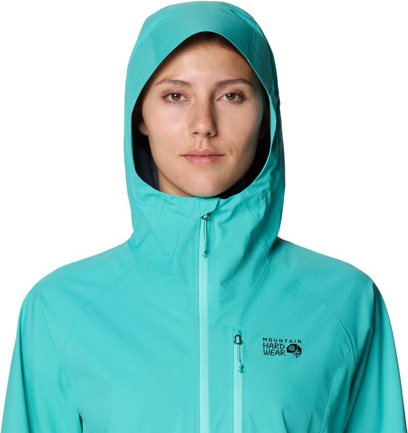 Stretch Ozonic Jacket - Womens - aqua marina 1