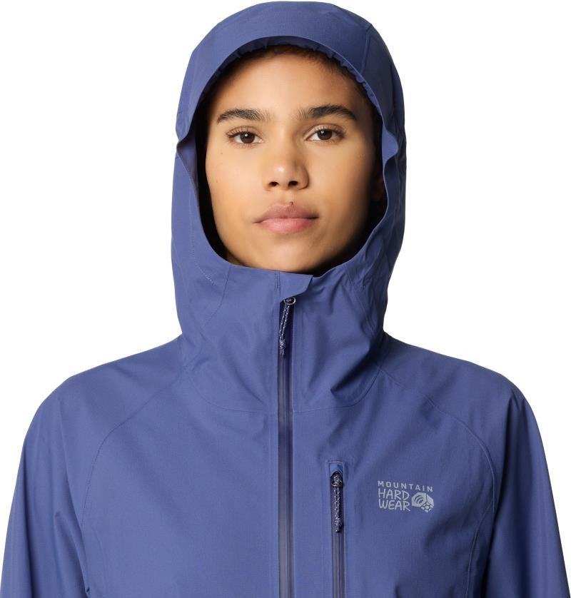 Stretch Ozonic Jacket - Womens - lapis dusk 1