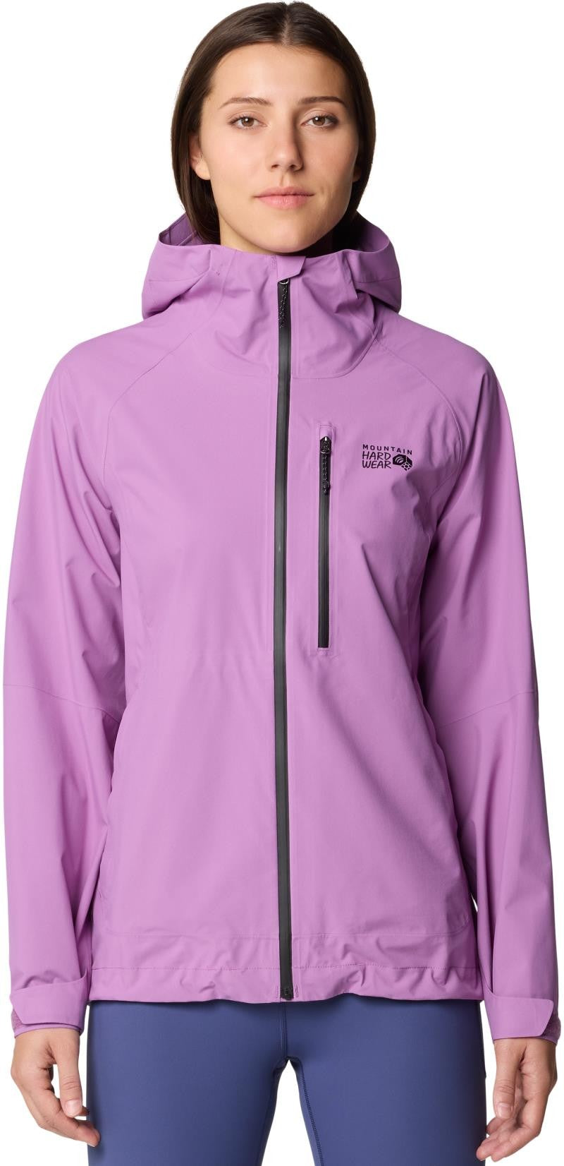 Stretch Ozonic Jacket - Womens - lilac glow 1