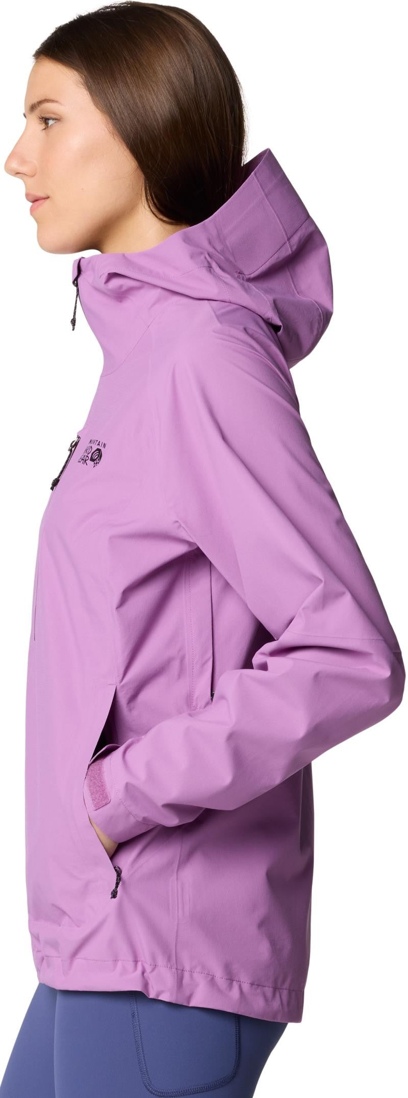 Stretch Ozonic Jacket - Womens - lilac glow 1