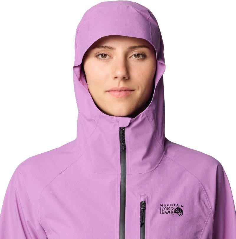 Stretch Ozonic Jacket - Womens - lilac glow 1