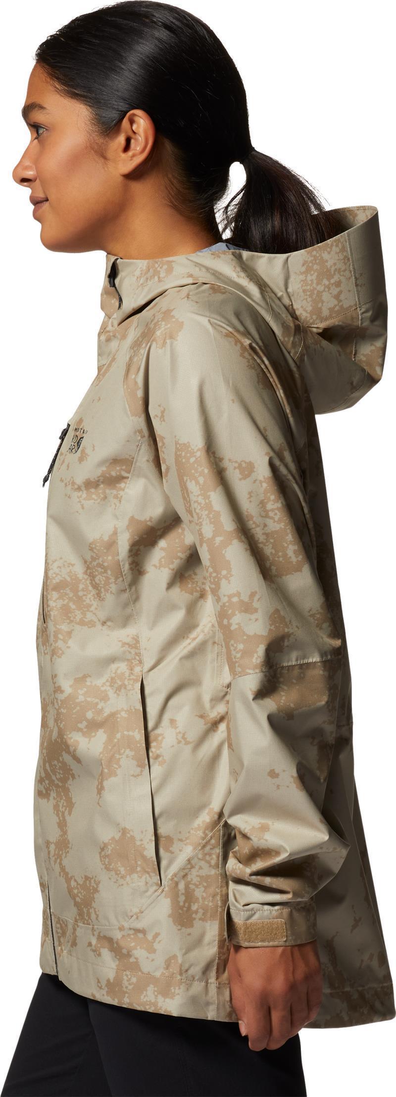 Stretch Ozonic Jacket - Womens - moab tan print 1
