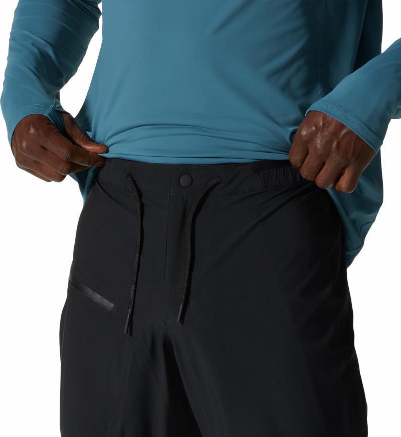 Stretch Ozonic Pants, Long - Mens - Black 5