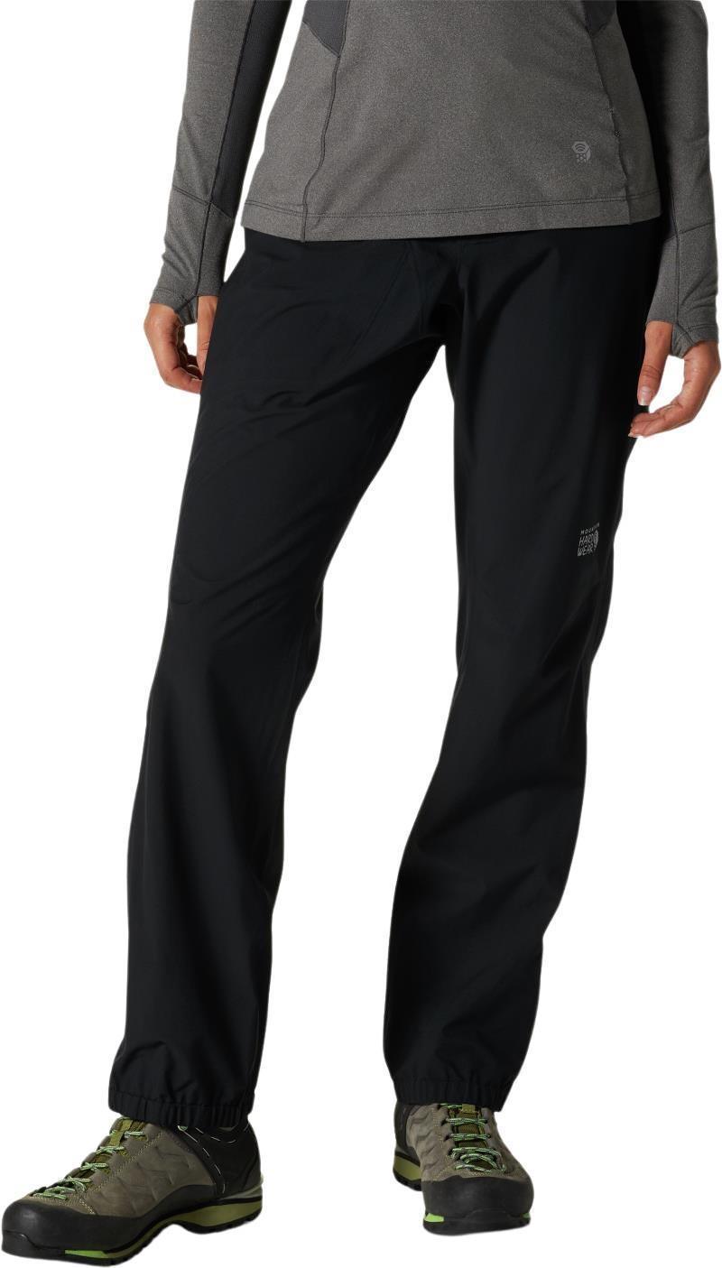 Stretch Ozonic Pants, Long - Womens - Black 1