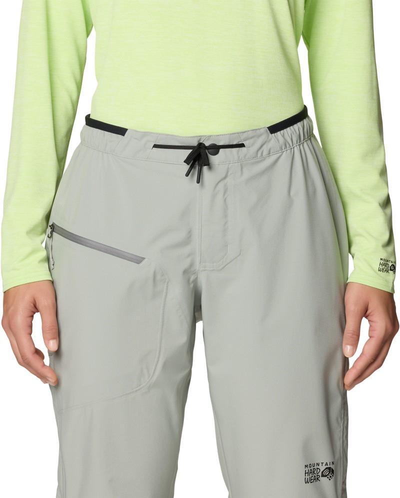 Stretch Ozonic Pants, Long - Womens - half moon grey 1
