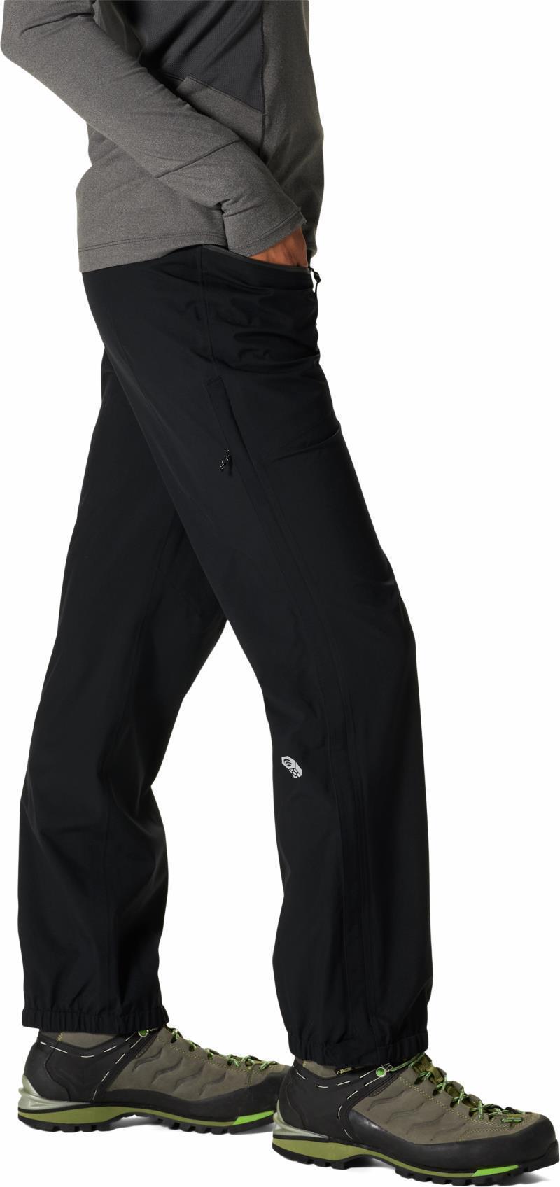 Stretch Ozonic Pants, Short - Womens - Black 2