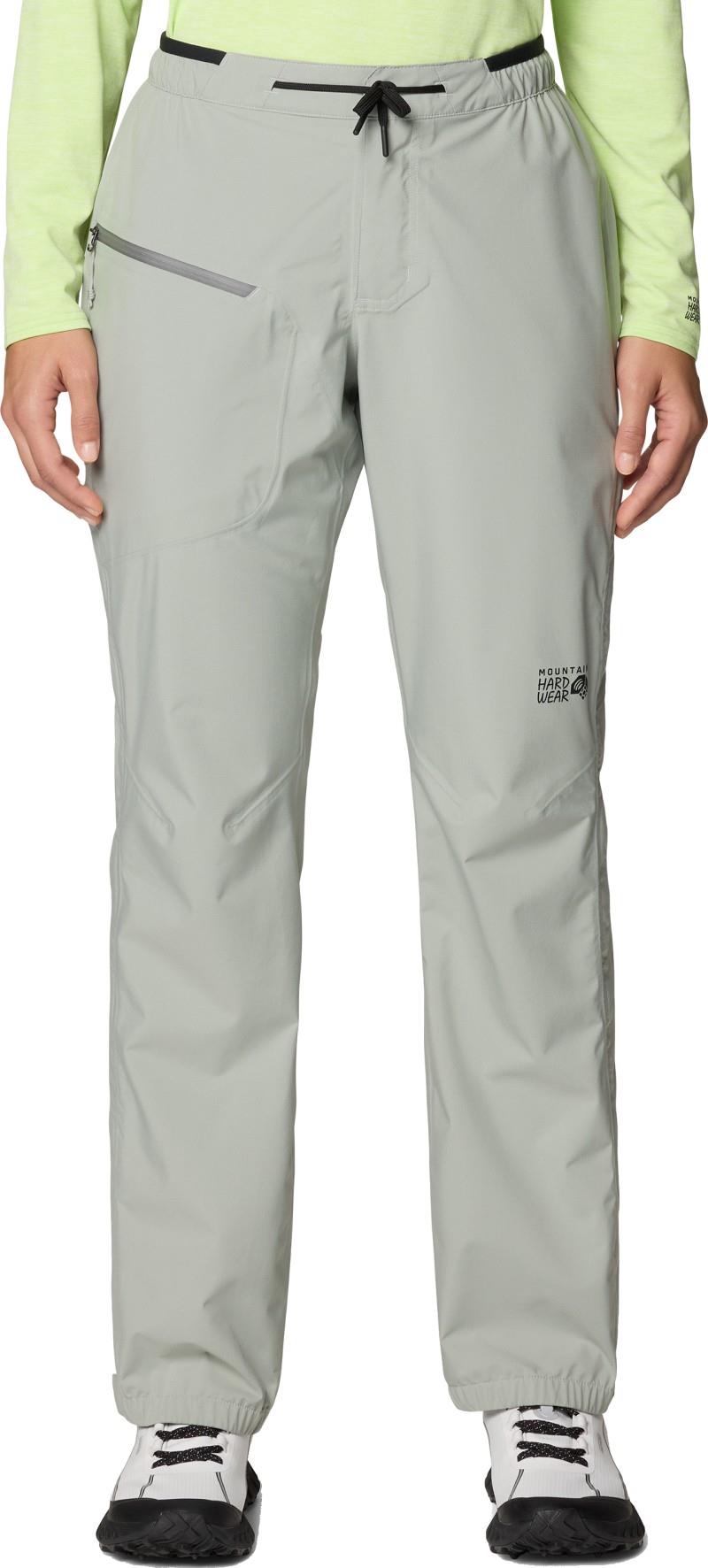Stretch Ozonic Pants, Short - Womens - half moon grey 1