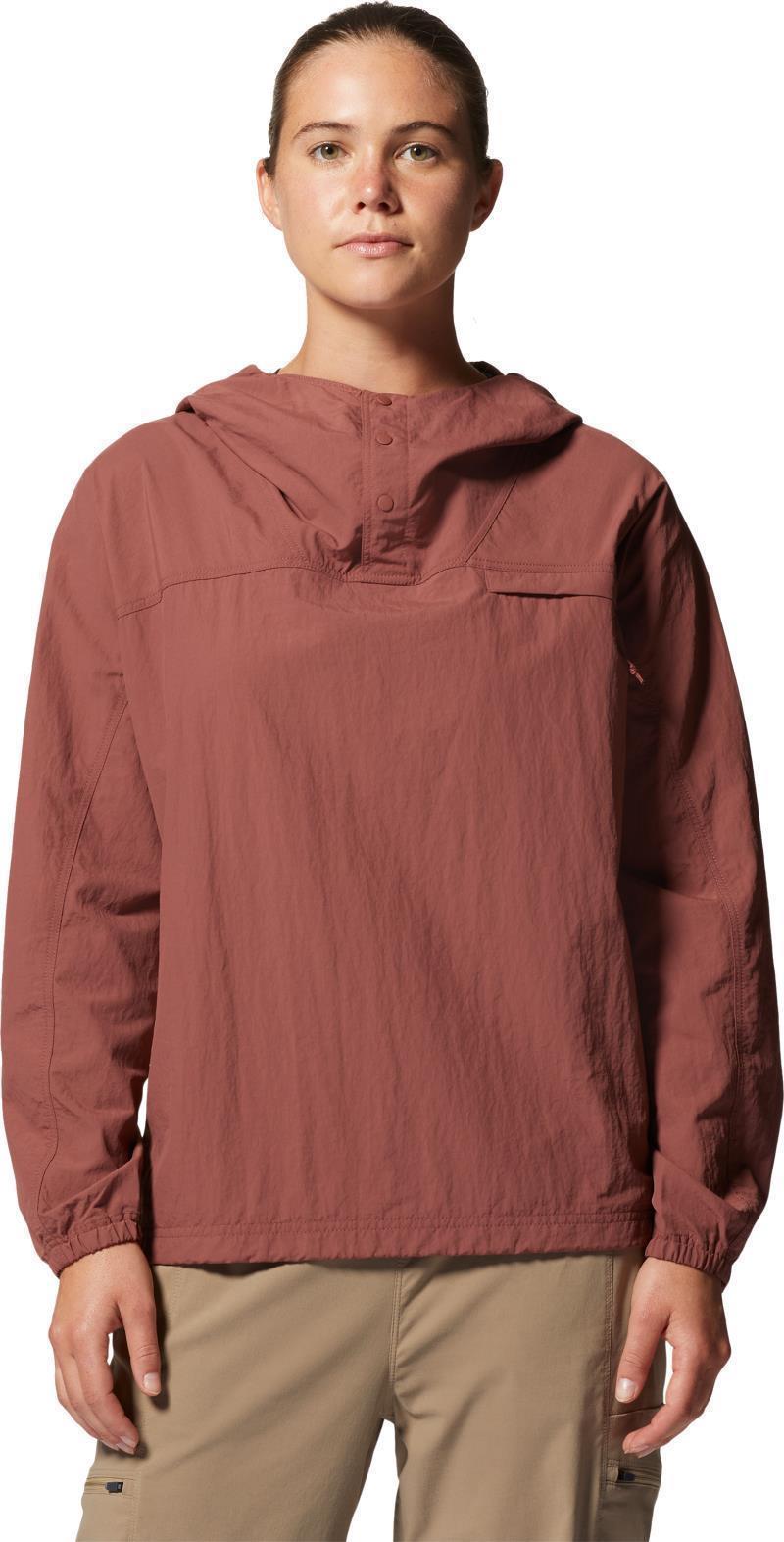 Stryder Anorak - Womens - Clay Earth 1