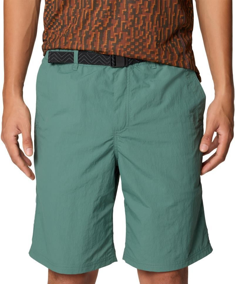 Stryder Belted Shorts, 11" Inseam - Mens - blue pine 1