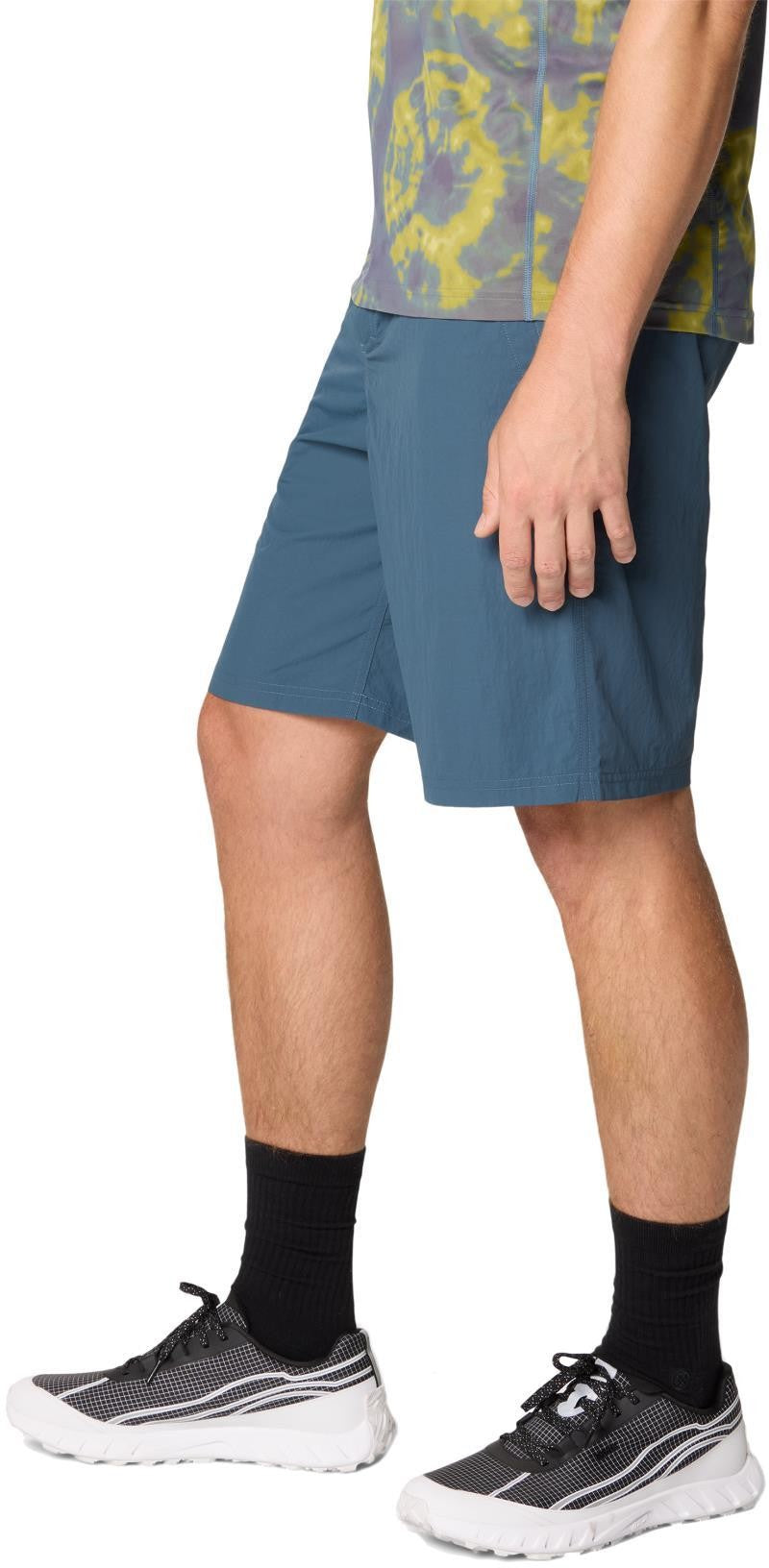 Stryder Belted Shorts, 11" Inseam - Mens - moon blue 1