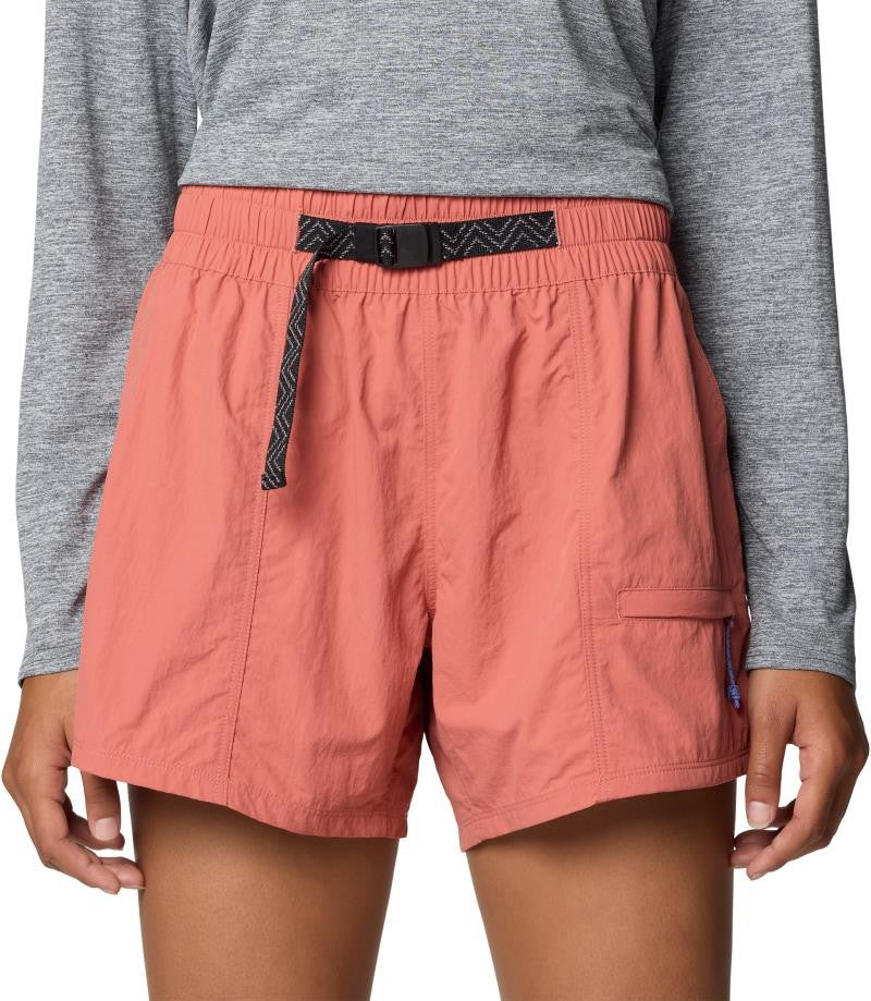 Stryder Belted Shorts, 5" Inseam - Womens - fleurs 1