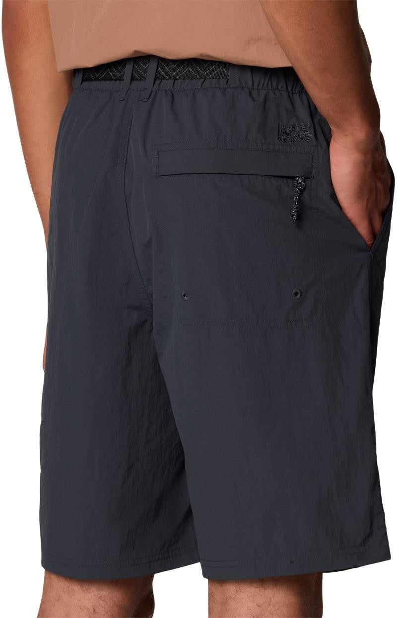 Stryder Belted Shorts, 7" Inseam - Mens - dark storm 1