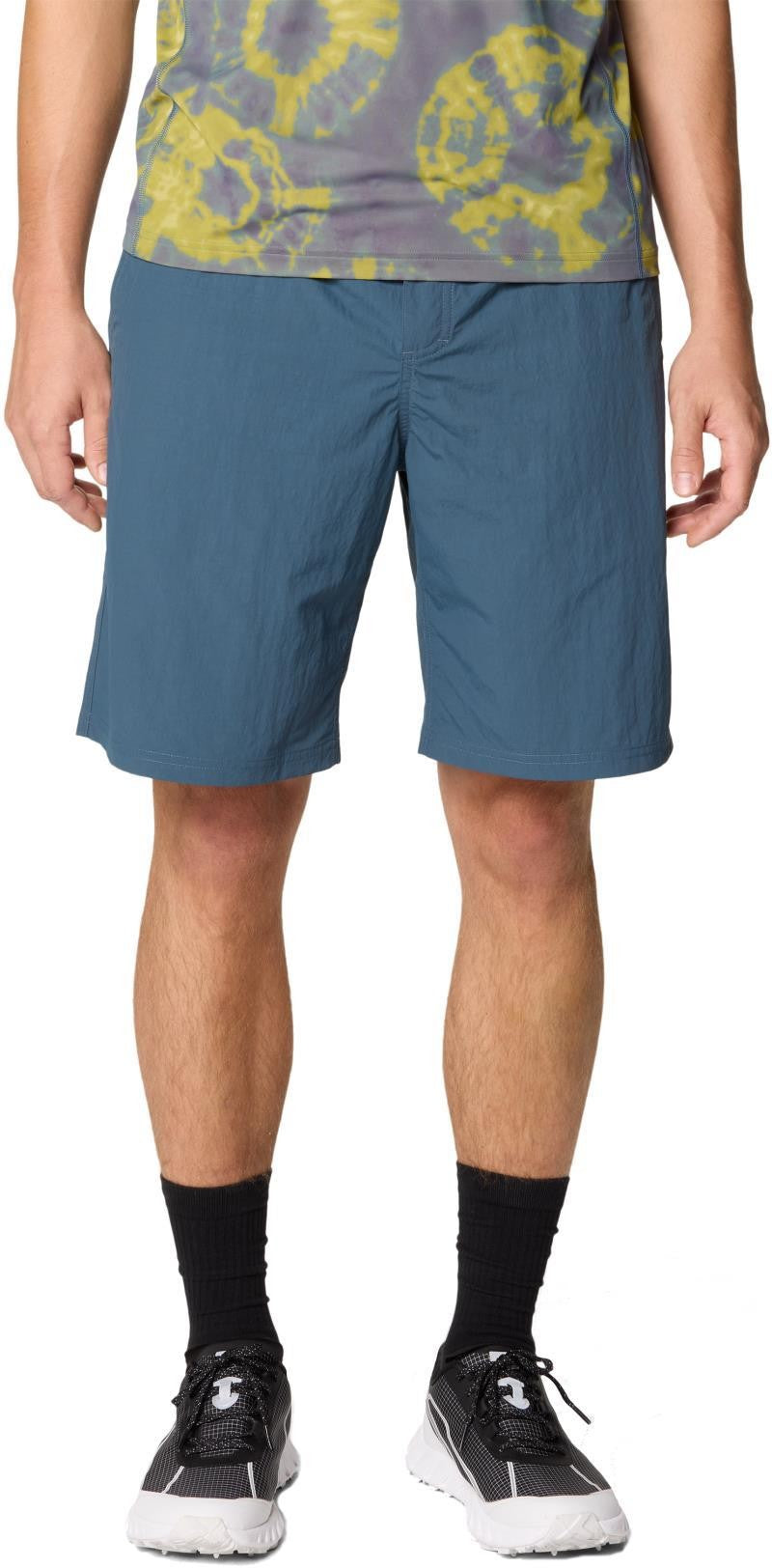 Stryder Belted Shorts, 7" Inseam - Mens - moon blue 1