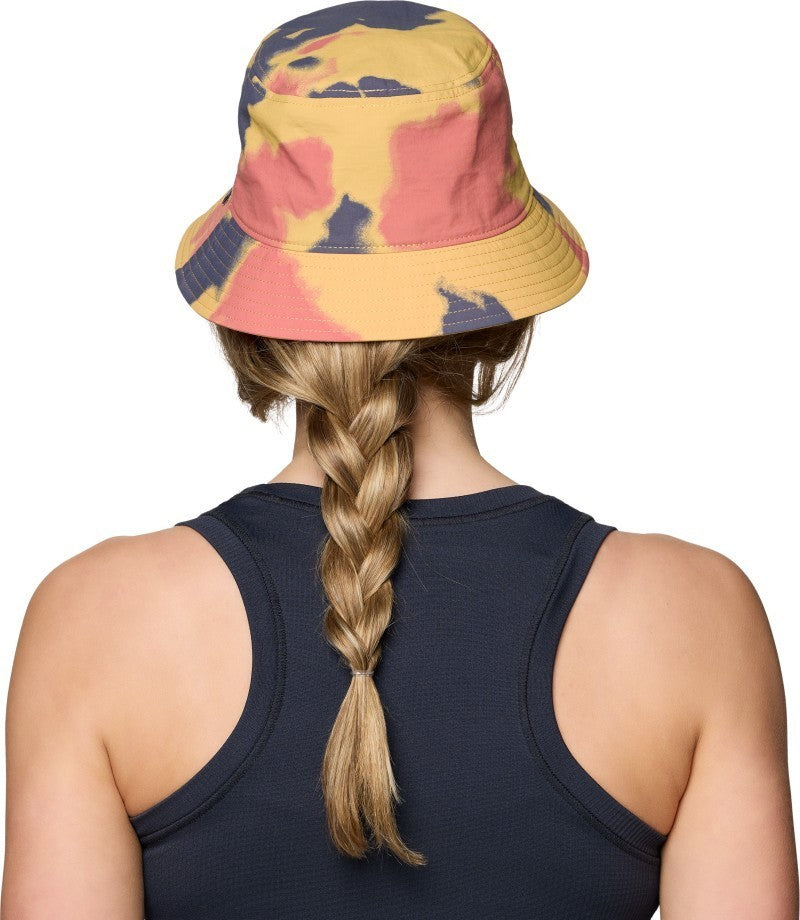 Stryder Bucket Hat - sundown gold blissed dye print 1
