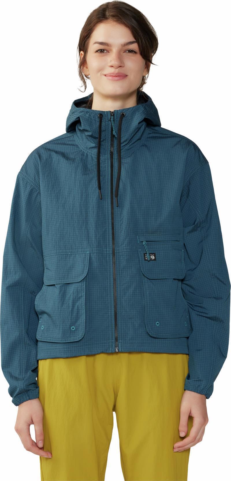 Stryder Full Zip - Womens - Dark Caspian Ripstop 3