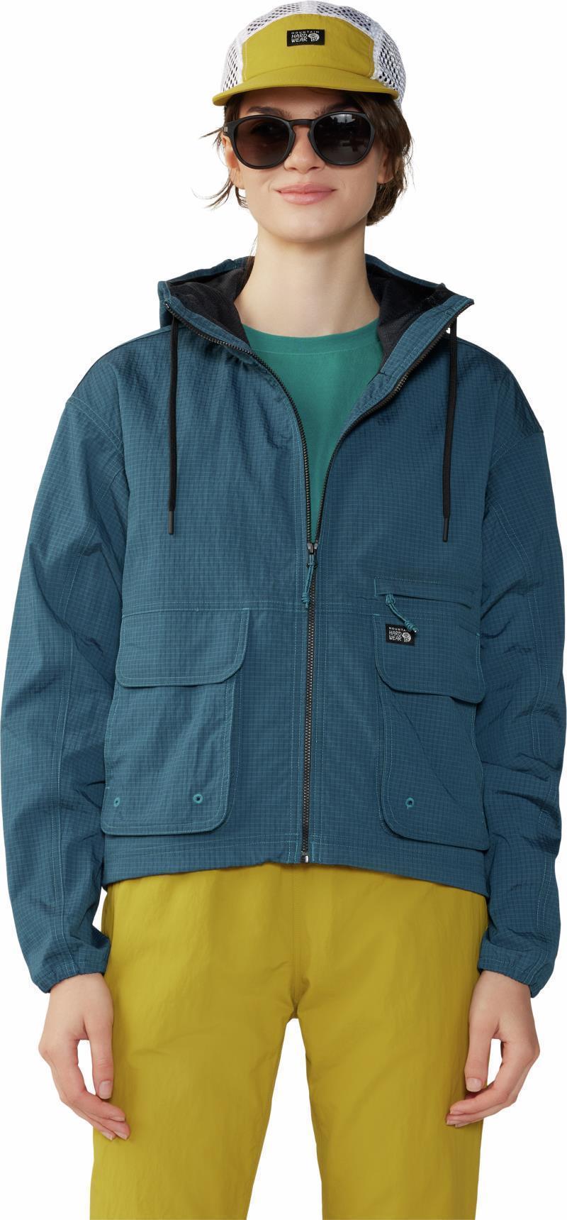 Stryder Full Zip - Womens - Dark Caspian Ripstop 4