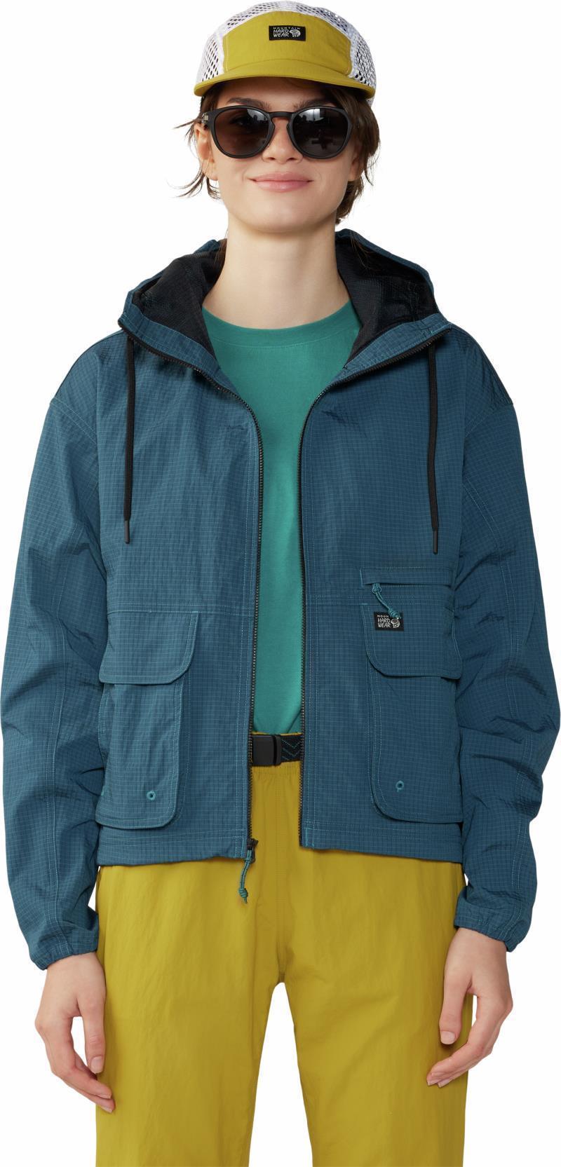 Stryder Full Zip - Womens - Dark Caspian Ripstop 5