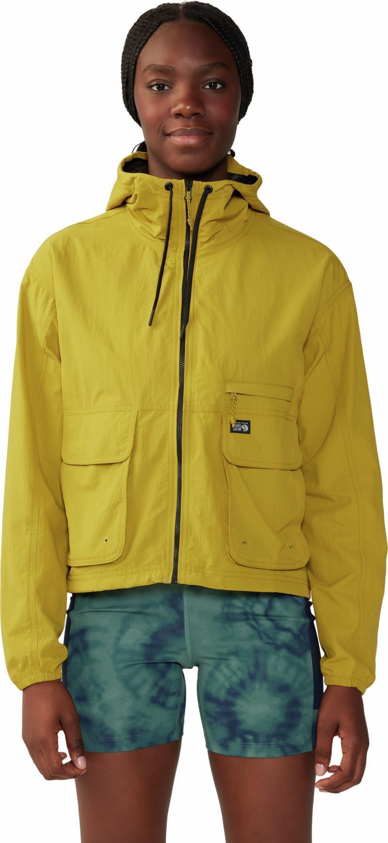 Stryder Full Zip - Womens - Dark Citron 1