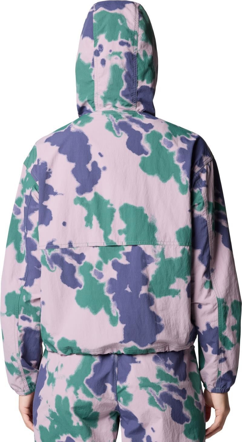 Stryder Full Zip - Womens - blue pine blissed dye print 1