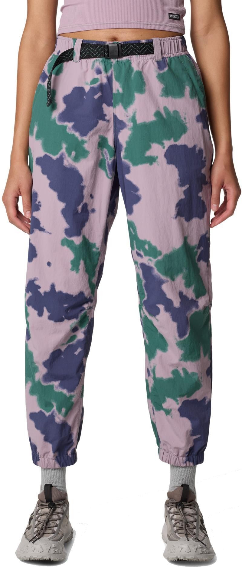 Stryder Joggers - Womens - blue pine blissed dye print 1