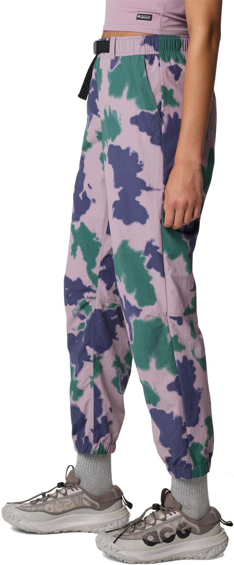 Stryder Joggers - Womens - blue pine blissed dye print 1
