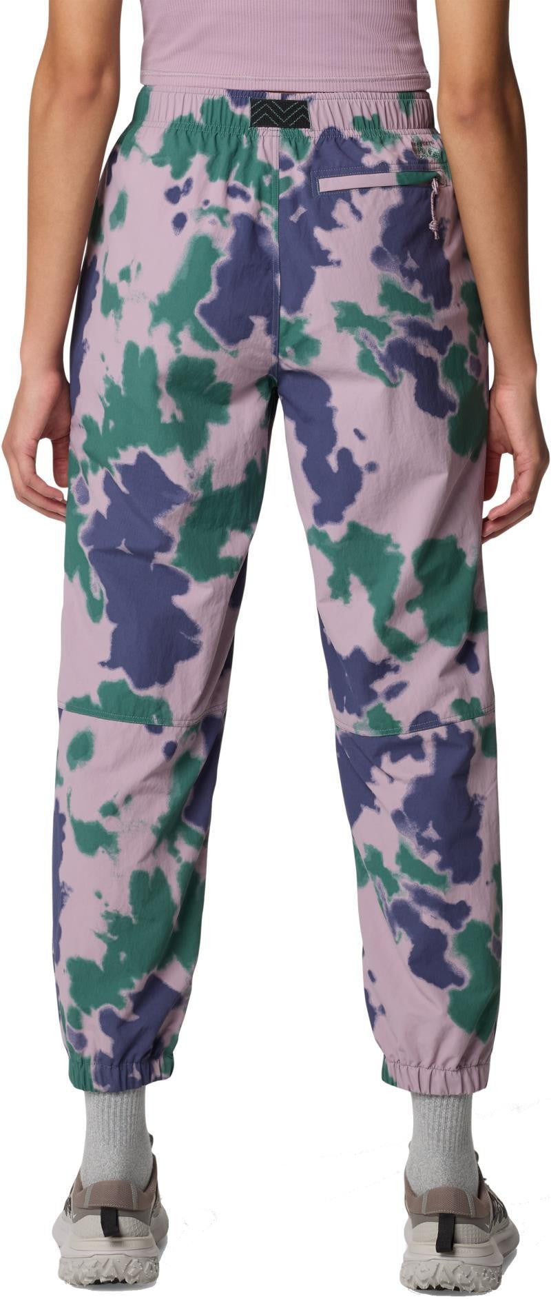 Stryder Joggers - Womens - blue pine blissed dye print 1