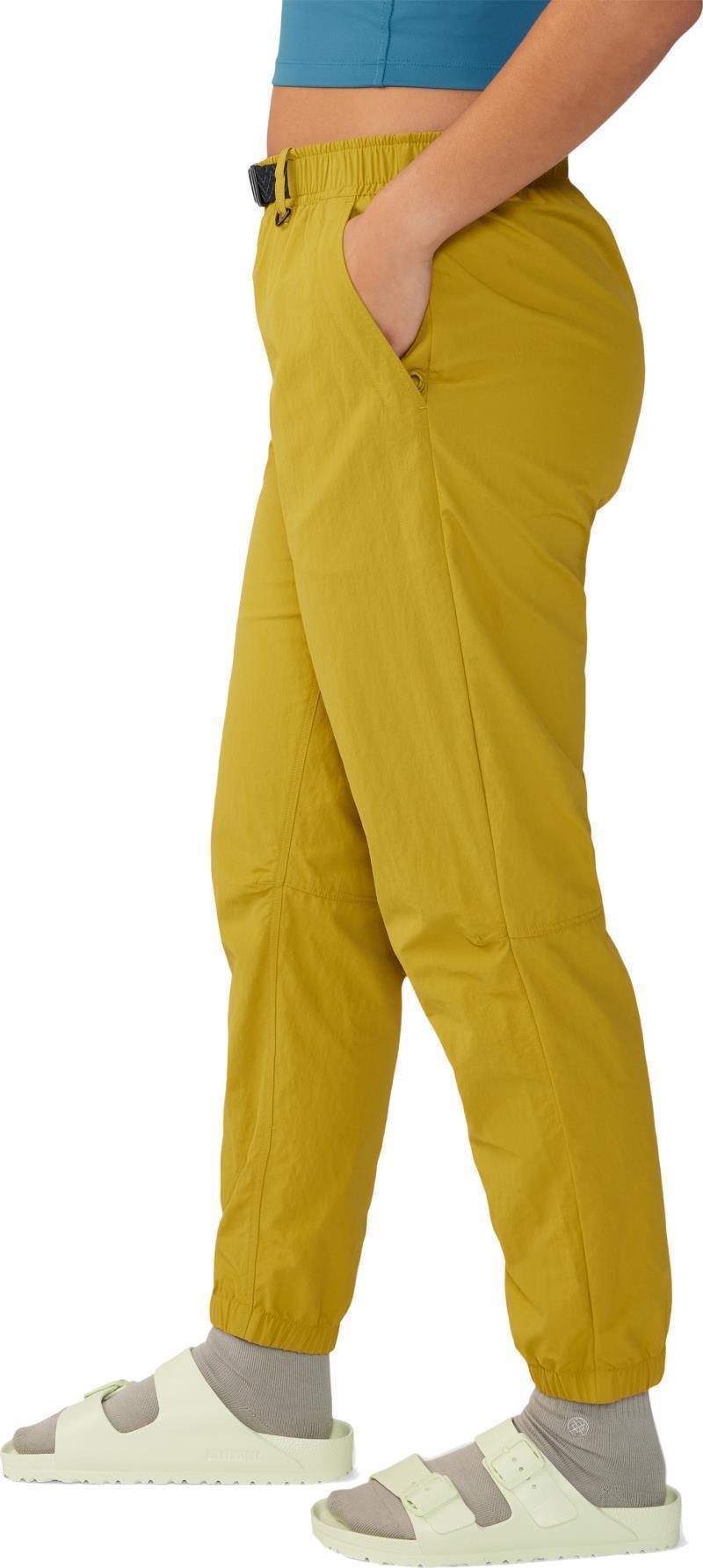 Stryder Mid Rise Pants, Reg - Womens - Dark Citron 2