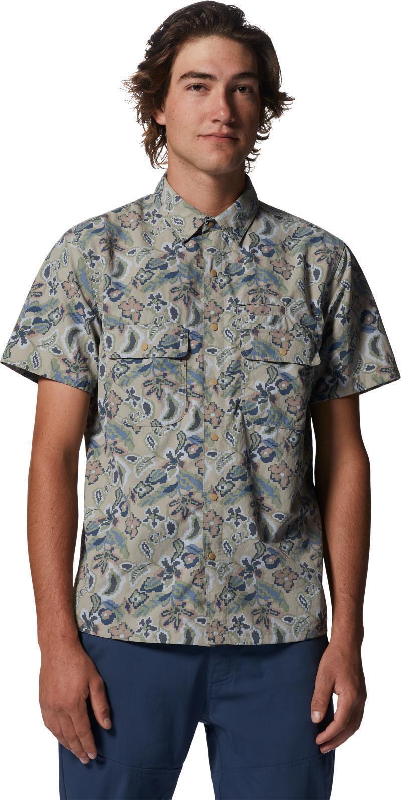 Stryder SS Shirt - Mens - Badlands Kilim Floral Print 1