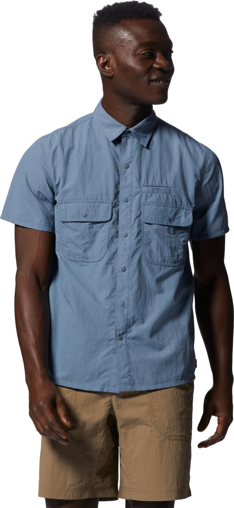 Stryder SS Shirt - Mens - Light Zinc 4