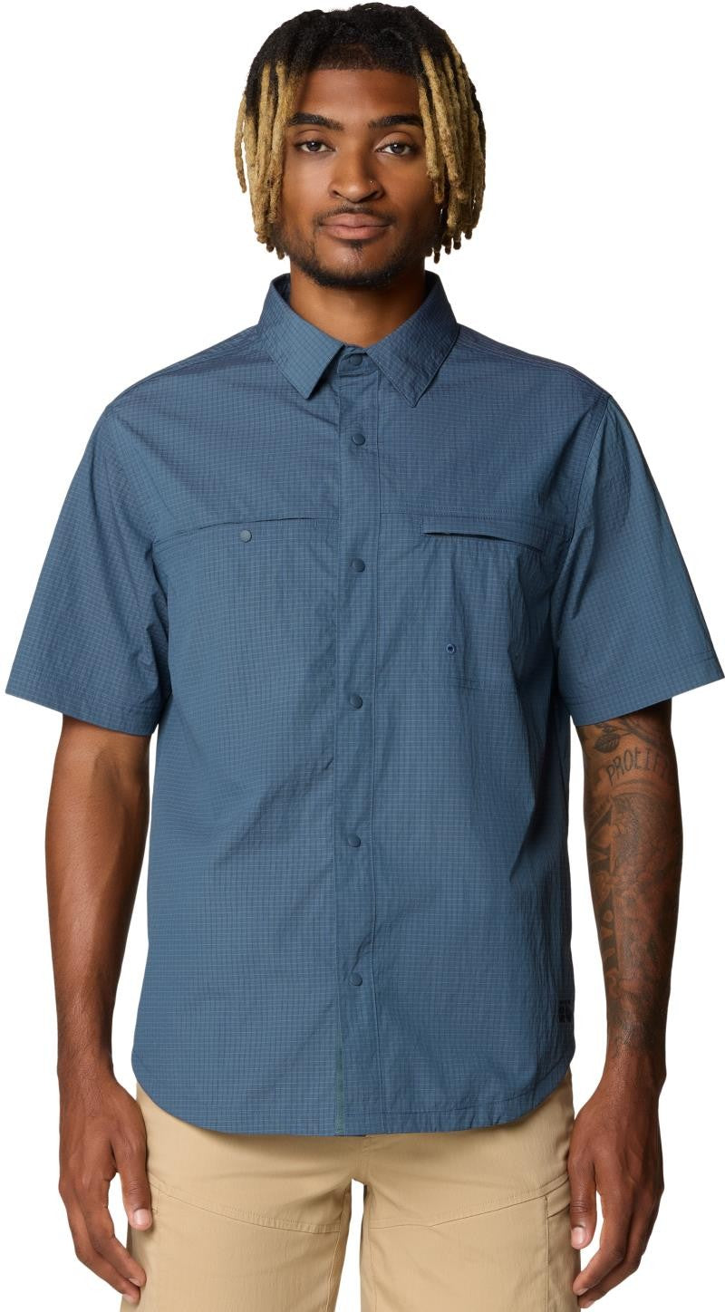 Stryder SS Shirt - Mens - moon blue ripstop 1