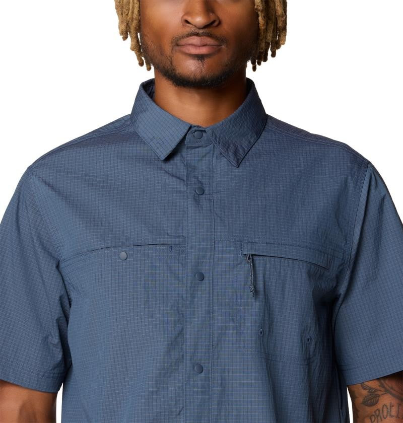 Stryder SS Shirt - Mens - moon blue ripstop 1