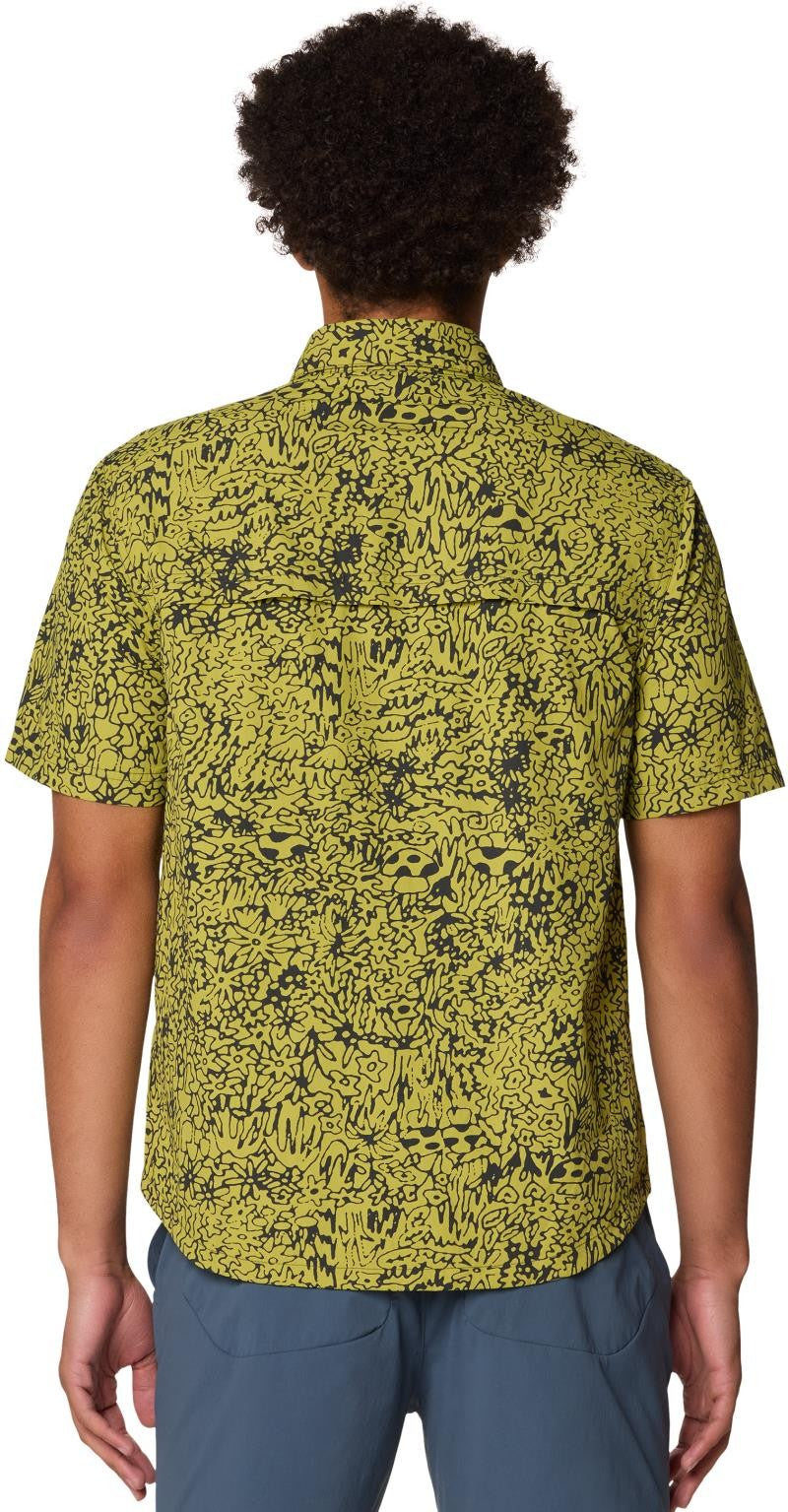 Stryder SS Shirt - Mens - moon moss forager print 1