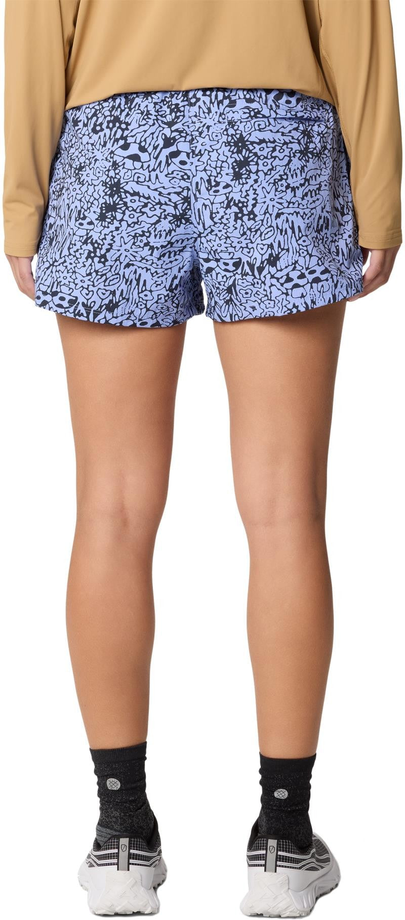 Stryder Shorts, 3" Inseam - Womens - light illusion forager print 1