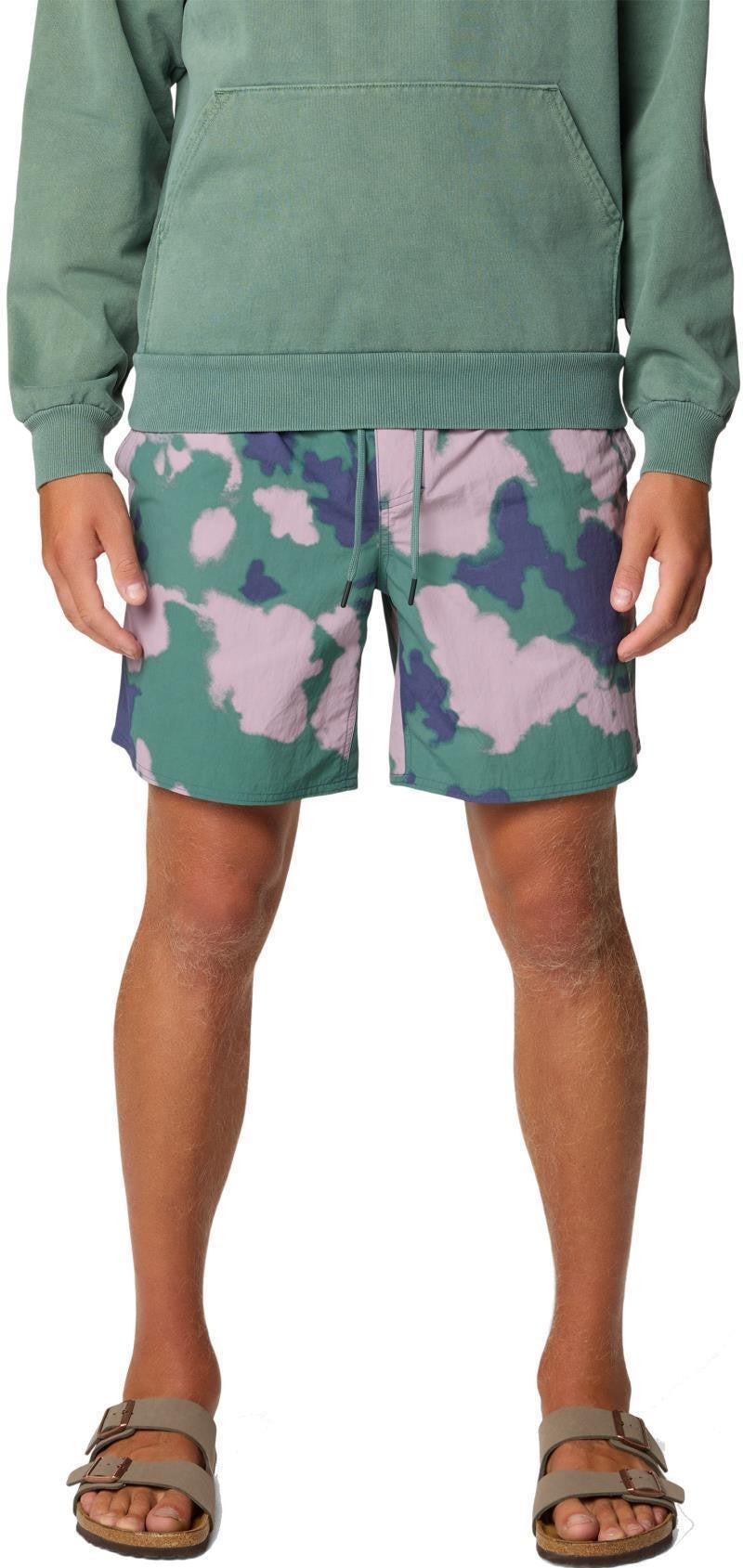 Stryder Shorts, 5" Inseam - Mens - lapis dusk blissed dye print 1