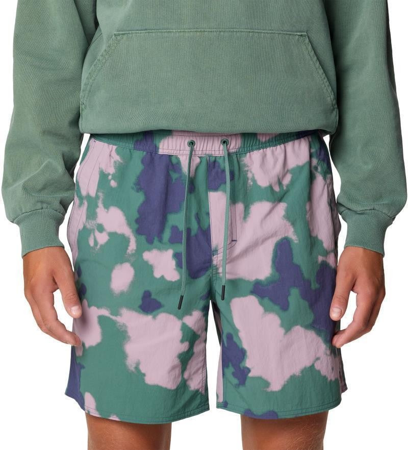 Stryder Shorts, 5" Inseam - Mens - lapis dusk blissed dye print 1