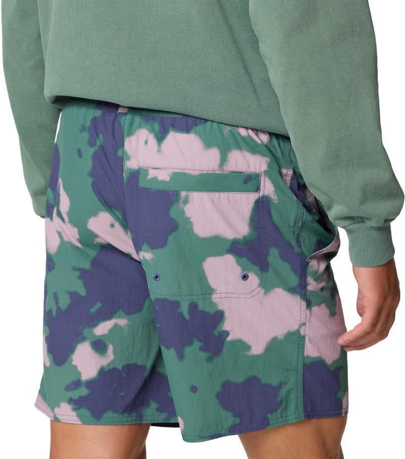Stryder Shorts, 5" Inseam - Mens - lapis dusk blissed dye print 1