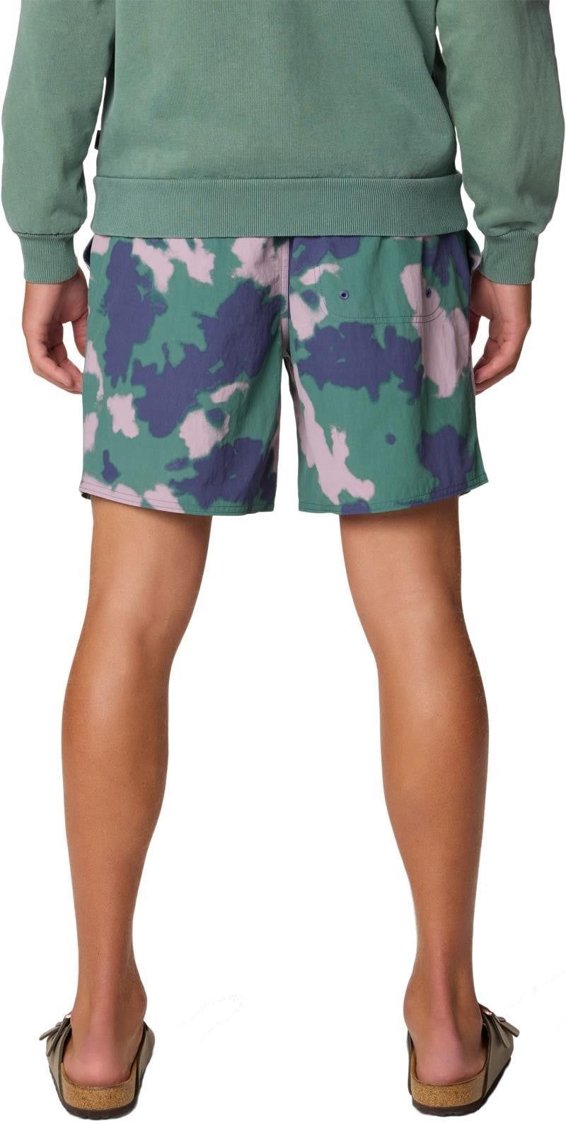 Stryder Shorts, 7" Inseam - Mens - lapis dusk blissed dye print 1