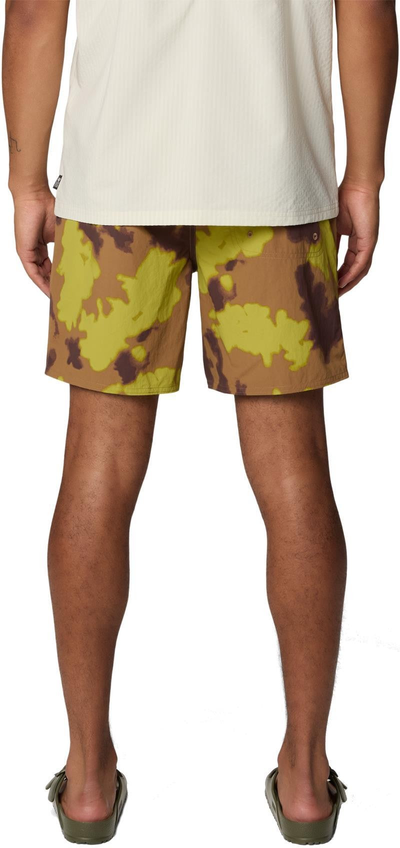 Stryder Shorts, 7" Inseam - Mens - new clay blissed dye print 1