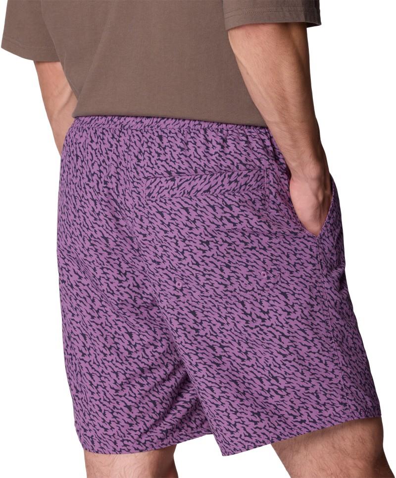 Stryder Shorts, 7" Inseam - Mens - vervain terrain print 1